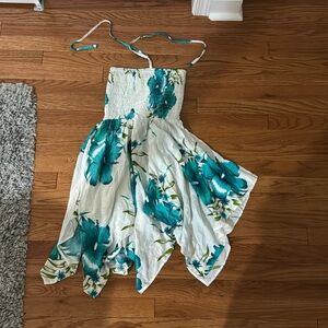 hawaiian mini dress cover up
